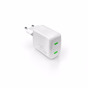 Puro MiniPro 35W GaN 2x USB-C Зарядное устройство - белый