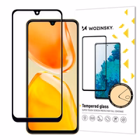 Wozinsky pilnas līmes aizsargstikls Vivo X80 Lite / V25 pilns ekrāns ar rāmi melns (apvalka draudzīgs)