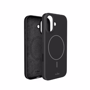 Puro Pulse iPhone 17 aizsargapvalks polikarbonāts - melns
