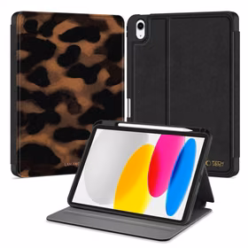 Tech-Protect Lamano macins priekš iPad 10.9 10 / 2022 / 11 11 / 2025 - bruns un melns