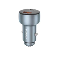 Auto lādētājs Foneng C18 48W USB-C/USB-A pelēks