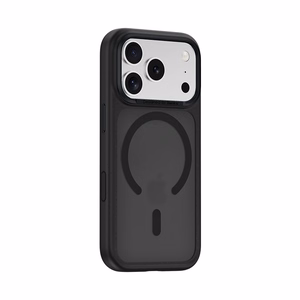 Benks Magnetic Mist maciņš ar metāla rāmi (K069) iPhone 17 Pro melns (Camera Control poga)