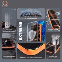 Rūdīts stikls Tel Protect 10X HD DLC Diamond Coating for Iphone 15 Pro Max (envelope)