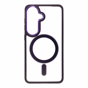 COLOR EDGE MAG COVER magnētiskais viedtālruņa apvalks, savietojams ar MagSafe, paredzēts SAMSUNG S26 Pro, tumši violets