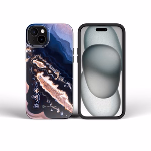 FORCELL F-PROTECT Mirage, militārā kritiena pārbaudītais viedtālruņa apvalks, MagSafe saderīgs IPHONE 15 PRO zeltains