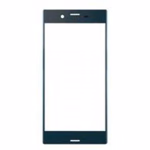 Ārējais ekrāna stikls, saderīgs ar Sony Xperia XZ F8332, melns HQ