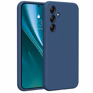 Etteri Silicone чехол Samsung Galaxy A35 5G темно-синий