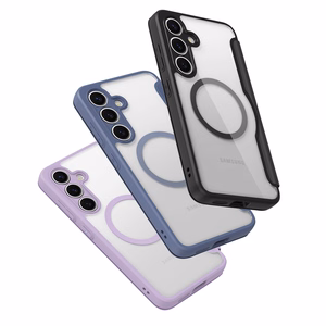 Dux Ducis Skin X Pro viedtālruņa apvalks Samsung Galaxy S25+ ar magnētisko un maku - melns