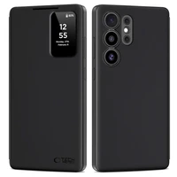 Tech-Protect Smart Wallet viedtālruņa apvalks Samsung Galaxy S25 Ultra - matēts melns