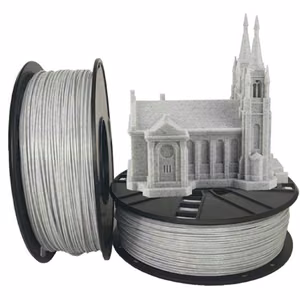 Flashforge 3DP-PLA1.75-02-MAR – marmora efekta PLA 3D printera pavediens, 1.75 mm, 1 kg spole, marmora