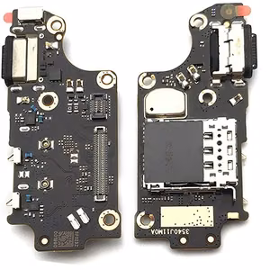 Шлейф Xiaomi Poco F2 Pro с разъёмом зарядки и микрофоном, контакт SIM-карты ORG