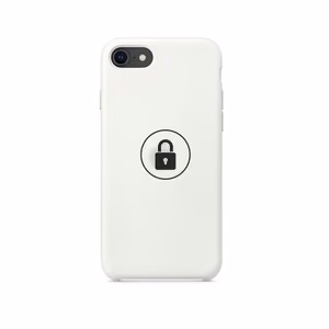 Tālruņa maciņš "Silicone Case" Apple iPhone SE 2020 / balts / iepakojumā