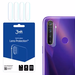 3mk Lens Protection – kameras objektīva aizsargs modelim Realme 5 Pro