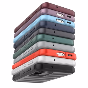 Magic Shield viedtālruņa apvalks Samsung Galaxy S23+ elastīgs bruņots pārsegs melns