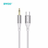 BWOO AUX Kabelis Type C to 3.5mm Jack audio AUX074