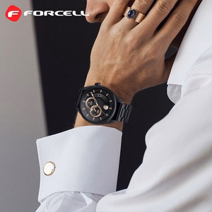 FORCELL F-DESIGN FS06 siksniņa SAMSUNG Watch 20 mm melna