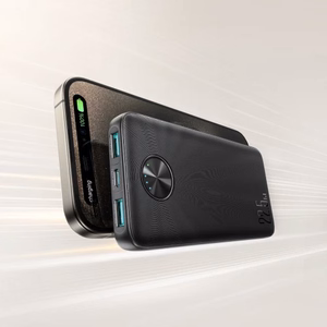 Portatīvais lādētājs Joyroom JR-PBF15 melns 10000mAh 22.5W (PD / QC3.0)
