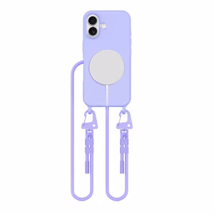 Tech-Protect MagNecklace MagSafe apvalks iPhone 16 - violets