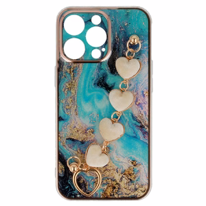Viedtālruņa apvalks Trend Case iPhone 13 Pro dizaina 6 zils
