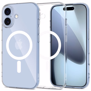 Tech-Protect FlexAir Magnētiskais viedtālruņa apvalks iPhone 17 - Caurspīdīgs