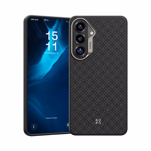 Benks Magnetic Armor Pro Armor Grid Kevlar Maciņš Metal Frame 600D (H048) for Samsung Galaxy S26 melns