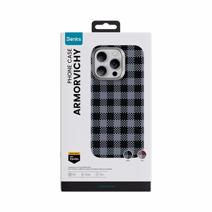 Benks Magnētiskais Armor Vichy Kevlar Viedtālruņa apvalks (BF66) iPhone 16 Pro Max melns