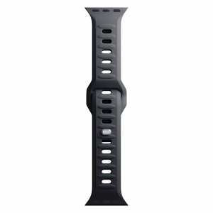 3mk silikona siksniņa Apple Watch, 38/40/41/42 mm, melns, mazais izmērs