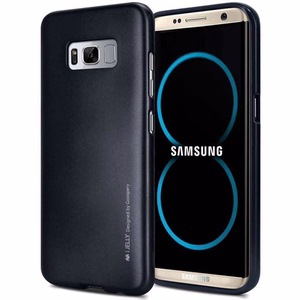 Mercury I-Jelly vāciņš ierīcei Samsung Galaxy S8+, melns