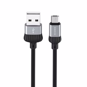 Borofone Kabelis BX28 Dignity - USB uz Micro USB - 2,4A, 1 metrs, pelēks
