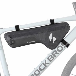 Rockbros AS-152 velosipēda apakšējās caurules soma ūdensizturīga 1.9L - melna