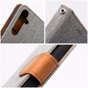 JEANS Book viedtālruņa apvalks SAMSUNG S25 Edge pelēks