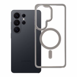 COLOR EDGE MAG COVER viedtālruņa apvalks saderīgs ar Magnētisko MagSafe Samsung S26 Ultra titāna pelēka
