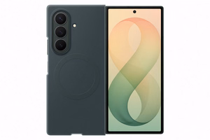 Samsung Galaxy Z Fold8 Ultra silikona magnētiskais vāciņš ar 2 pretatspīduma plēvēm, zaļā tonī