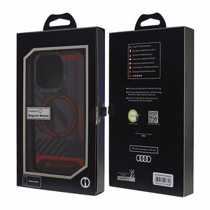 Audi IML Sport MagSafe iPhone 16 Pro 6.3" black/black hardcase AUS-IMLMIP16P-RSQ/D2-BK