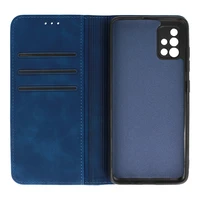 Wonder Prime viedtālruņa apvalks Samsung Galaxy A51 tumši zils