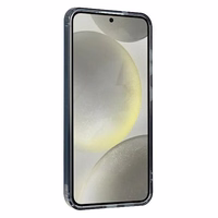 Audi IML Izšuvuma raksts Magnētiskais viedtālruņa apvalks S24 S921 pelēks/pelēks cietais apvalks AU-IMLMS24-Q5/D3-GY