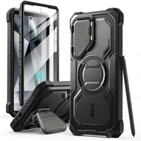 Supcase IBLSN Armorbox Magnētiskais viedtālruņa apvalks Samsung Galaxy S25 Ultra - melns