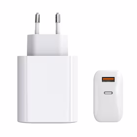 Lādētājs EXTRA DIGITAL GaN USB Type-C, USB Type-A: 65W, PPS