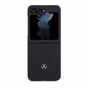 Mercedes Leather Urban чехол для Samsung Galaxy Z Flip 5 - чёрный
