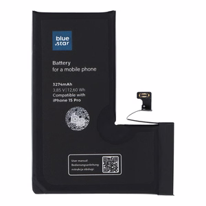 Baterija iPhone 15 PRO 3274 mAh Blue Star HQ