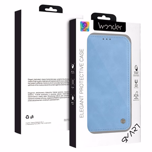 Wonder Smart maciņš iPhone 17 miglas zils
