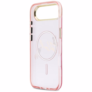 Karl Lagerfeld IML Choupettes Karl Script Logo MagSafe iPhone Air Case - Pink