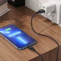 Kabelis USB-A uz Micro USB Hoco 2,4A 1 m X90 melns