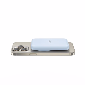 Tech-Protect LifeMag PB10 portatīvais lādētājs ar MagSafe 5000mAh 15W USB-C ports - zila + USB-C kabelis