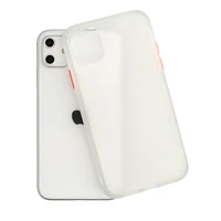 Vennus Color Button Bumper viedtālruņa apvalks Iphone 6/6S caurspīdīgs