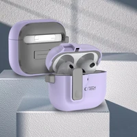 Tech-Protect plāns āķa apvalks AirPods 4 - violets