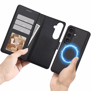 Tech-Protect Wallet MagSafe maciņš priekš Samsung Galaxy S26 - matēti melns