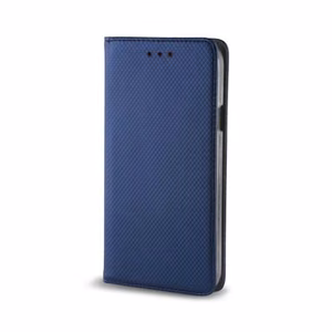 Smart Magnet viedtālruņa apvalks Poco M7 Pro 5G tumši zils