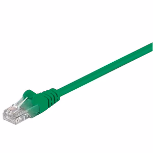 Goobay CAT 5e patch cable, U/UTP 68338 Green RJ45 male (8P8C) RJ45 male (8P8C)