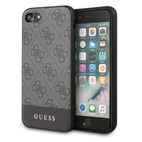 Guess 4G Stripe Collection viedtālruņa apvalks iPhone 7 / 8 / SE 2020 / SE 2022 - Pelēks